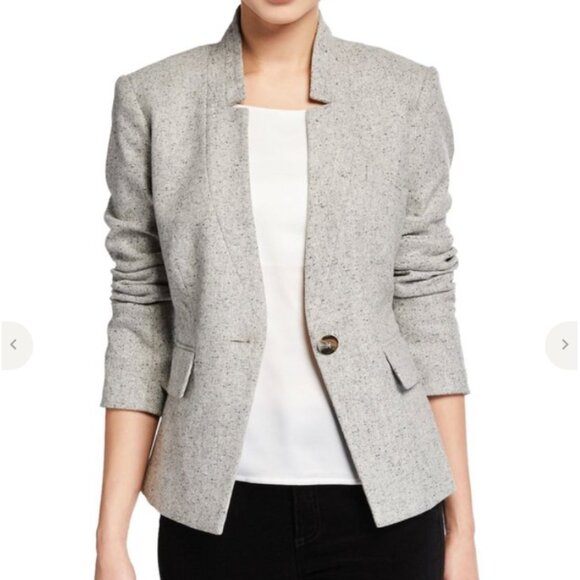 Veronica Beard Farley Dickey Jacket in Gray - Picture 1 of 5